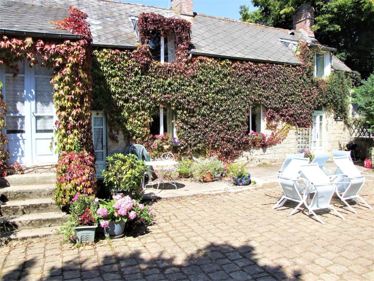 瑞维尼苏桑代纳Le Glycine A Manoir Sainte Cecile公寓 外观 照片